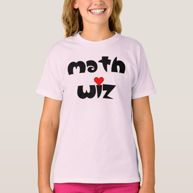 T-shirt Math Wiz (Devant)