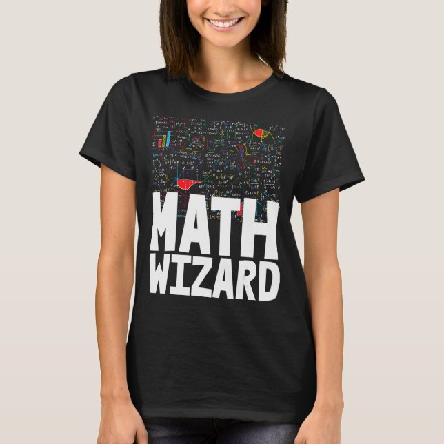 T-shirt Math Wizard Toddler Mathletics Anniversaire (Devant)