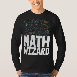 T-shirt Math Wizard Toddler Mathletics Anniversaire