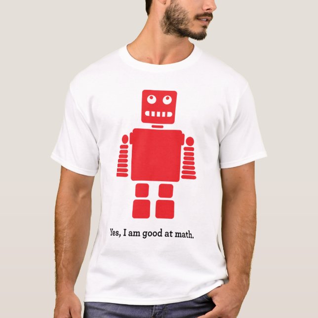 T-shirt MathBot (Devant)