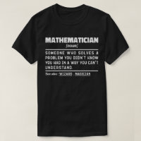 Mathématicien Noun Math Lover Cool enseignant prés