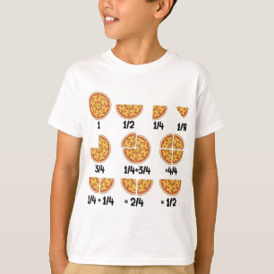 T-shirt Mathématicien Sarcastique Pizza Fromage Mathématiq