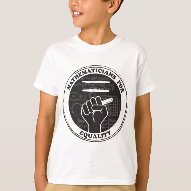 T-shirt Mathématiciens pour l'égalité (Devant)