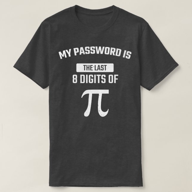 T-shirt mathématique 1 (Design devant)