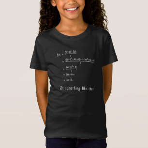 T-Shirt Mathématiques