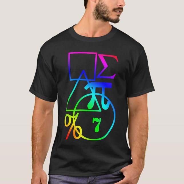 T-shirt Mathématiques (Devant)