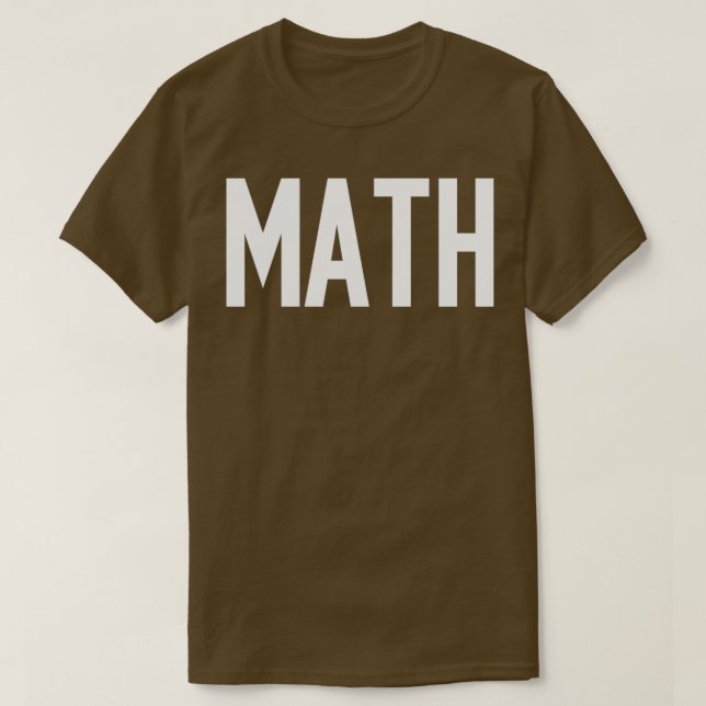 T-shirt Mathématiques 11 (Design devant)