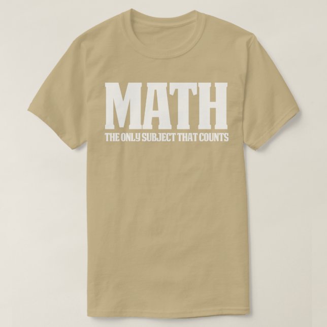 T-shirt Mathématiques amusantes Maths Great Math Cadeau Ma (Design devant)