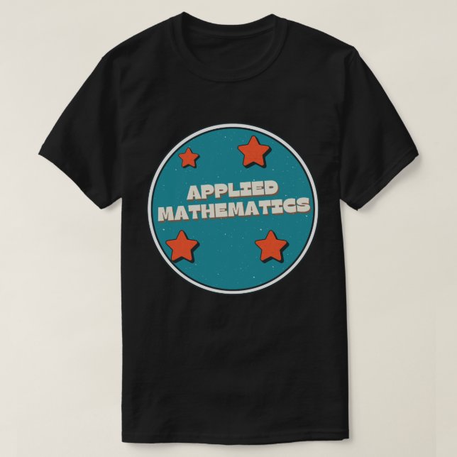 T-shirt Mathématiques appliquées (Design devant)