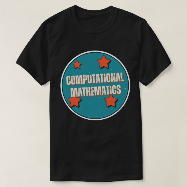 T-shirt Mathématiques computationnelles (Design devant)