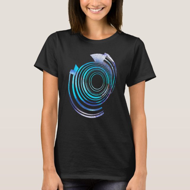 T-shirt Mathématiques De Fractimage Comme Art Mandelbrot F (Devant)