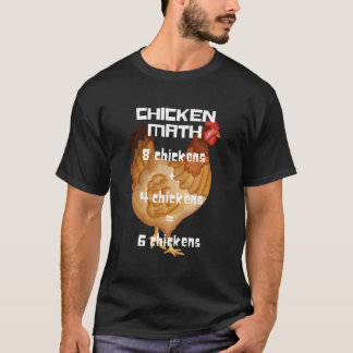 T-shirt Mathématiques de poulet