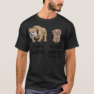T-shirt Mathématiques Mathématiques Mathématicien Test ami