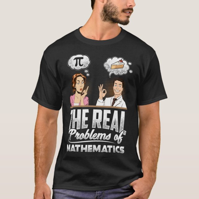 T-shirt Mathématiques Mathématiques Problèmes de mathémati (Devant)