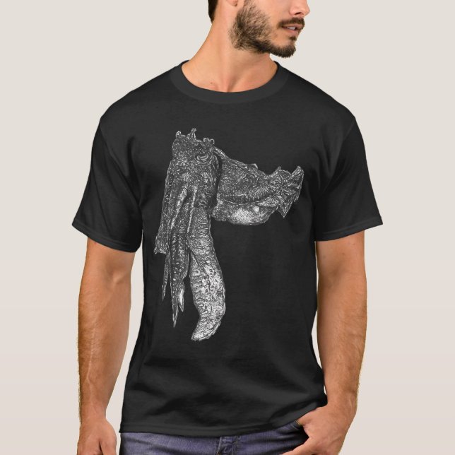 T-shirt Mathew la seiche géante (Devant)