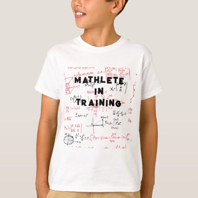 T-shirt Mathlete En Formation (Devant)