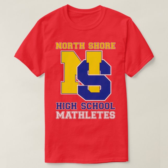 T-shirt Mathletes du lycée North Shore (Design devant)