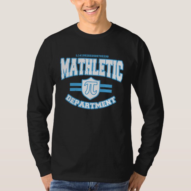 T-shirt Mathletic 3 14  Pi Day Math Teacher Mathematician  (Devant)
