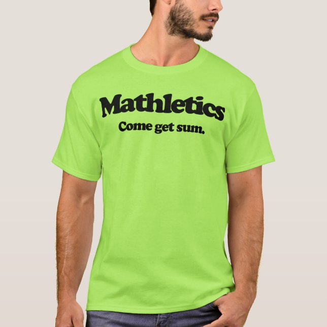 T-shirt Mathletics (Devant)