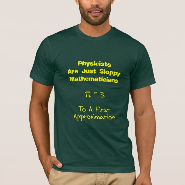 T-shirt Maths désordonnées (Devant)