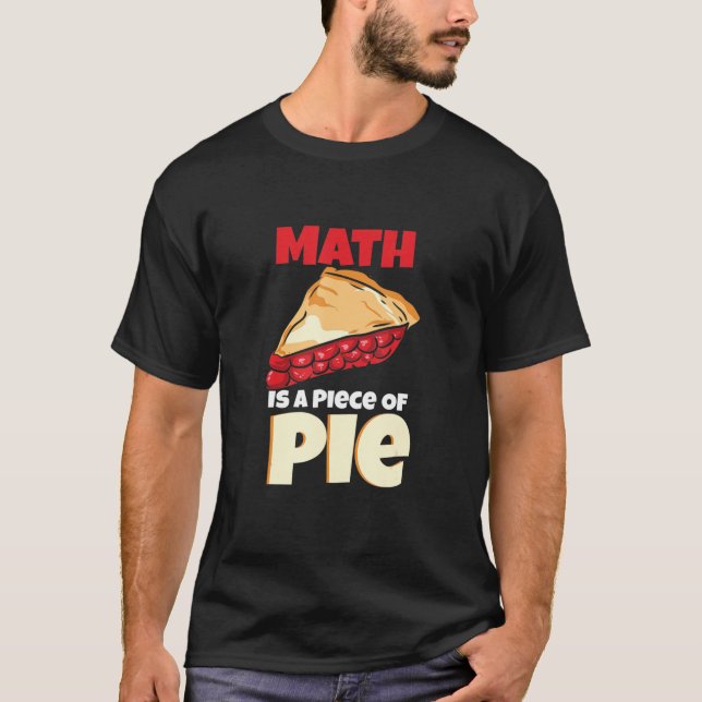 T-shirt Maths est un morceau de la conception mathématique (Devant)
