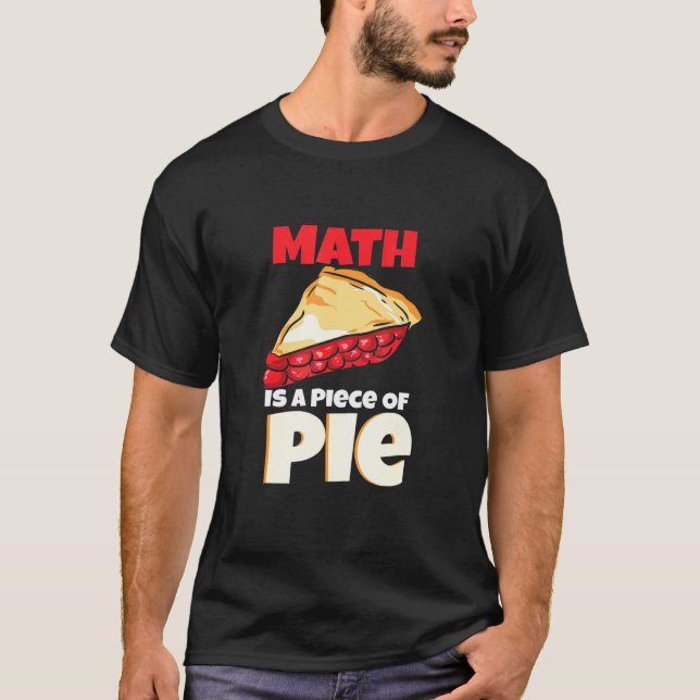 T-shirt Maths est un morceau de la conception mathématique (Devant)