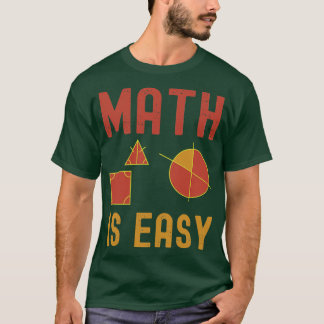T-shirt maths : géométrie facile
