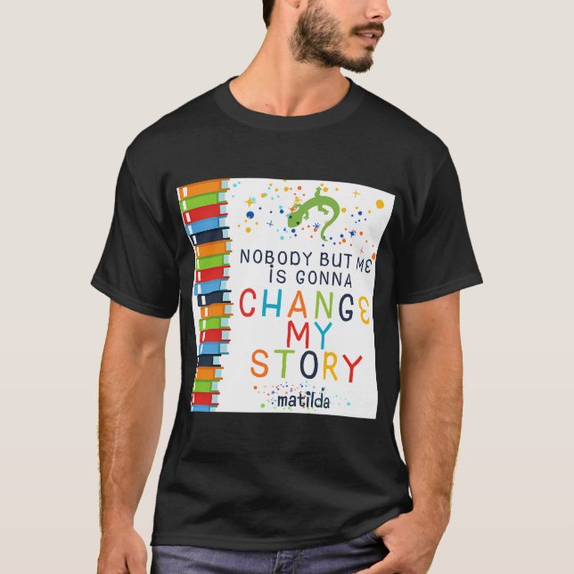 T-shirt Matilda : La Comédie Musicale (2) (Devant)