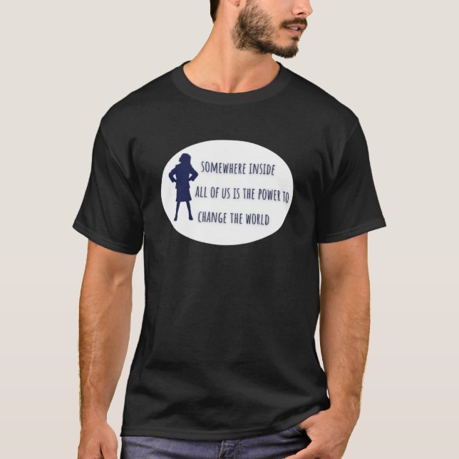 T-shirt Matilda Quelque Part En Nous Tous Est (Devant)