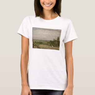 T-shirt Matin d'été de John Constable : Dedham de Lang