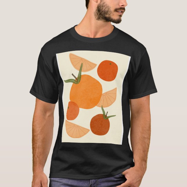 T-shirt Matisse Inspiré : Formes Abstraites modernes (Devant)