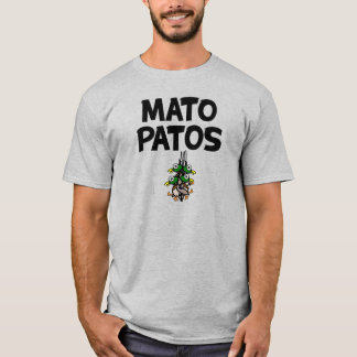 T-shirt Mato Patos Logo T Chemise Chasse Au Canard