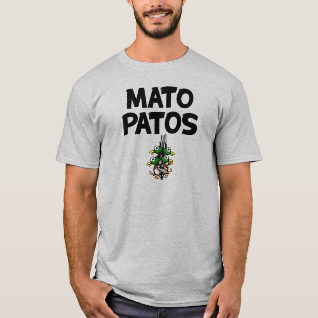 T-shirt Mato Patos Logo T Chemise Chasse Au Canard (Devant)