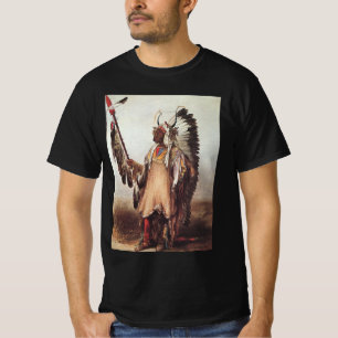 T-shirt Mato-Tope, Un chef Mandan Portrait par Karl Bodmer