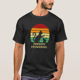T-shirt Matou Matinée Chaton Positivité Chat Positif 