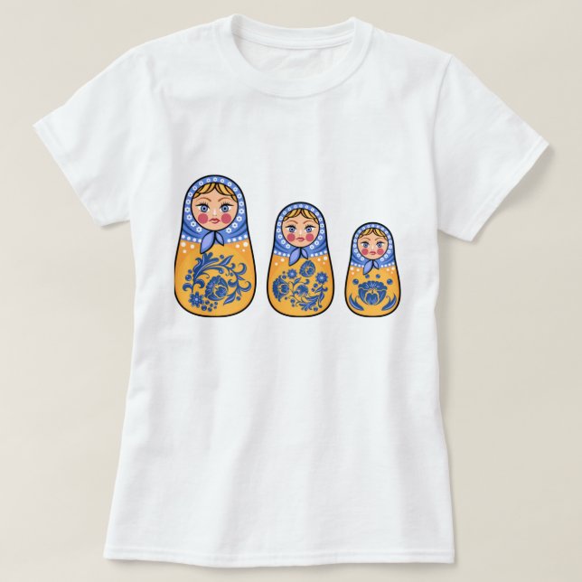 T-shirt Matreshka (Design devant)