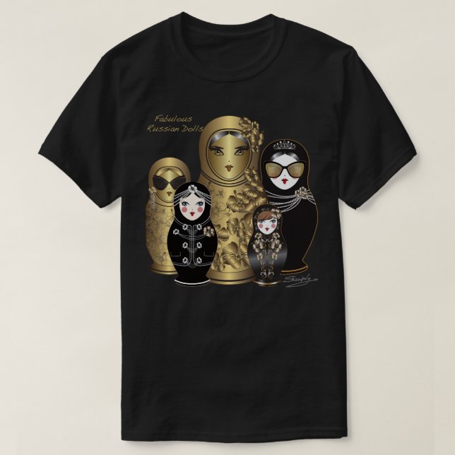 T-shirt Matreshka Matroshka ? ? ? ? ? ? ? ? ?  Matryoshka  (Design devant)