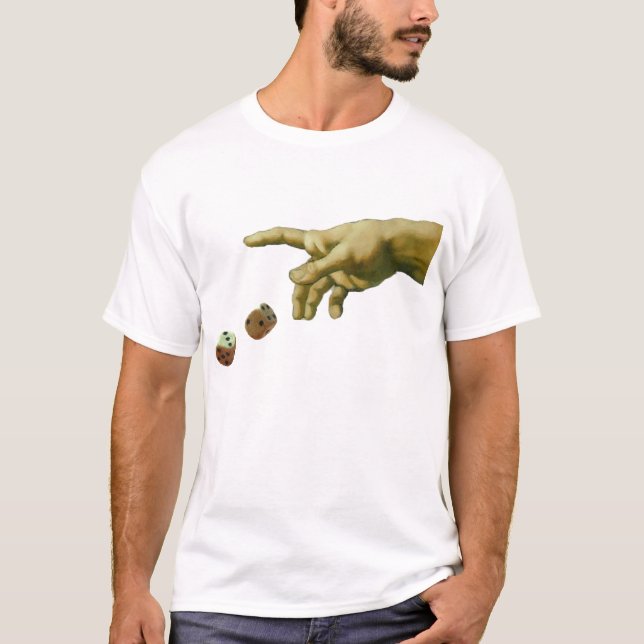 T-shirt Matrices de jeux de Dieu (Devant)