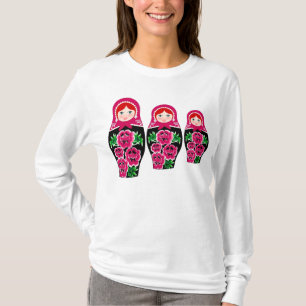 T-SHIRT MATRYOSHKA, POUPÉE RUSSE