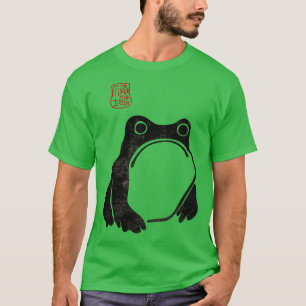 T-shirt Matsumoto Hoji Woodblock Imprimer Grenouille Toc 1