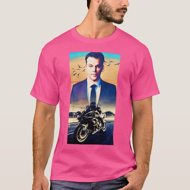T-shirt Matt Damon (Devant)