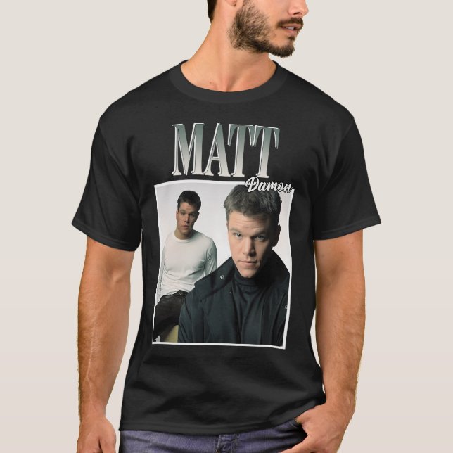 T-shirt Matt Pour Hommes Et Femmes (Devant)