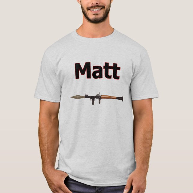 T-shirt Matt RPG (Devant)
