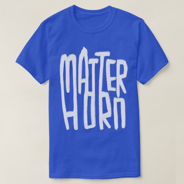 T-shirt Matterhorn (Design devant)