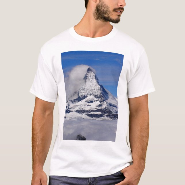 T-shirt Matterhorn en Suisse (Devant)