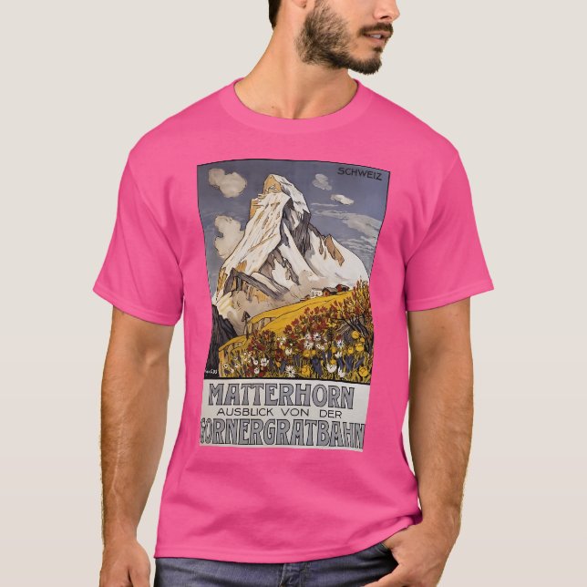 T-shirt Matterhorn Travel (Devant)
