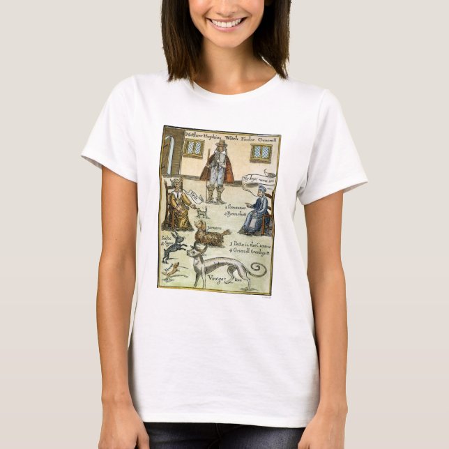 T-shirt Matthew Hopkins (D 1647) (Devant)