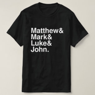 T-SHIRT MATTHEW MARK LUKE JOHN