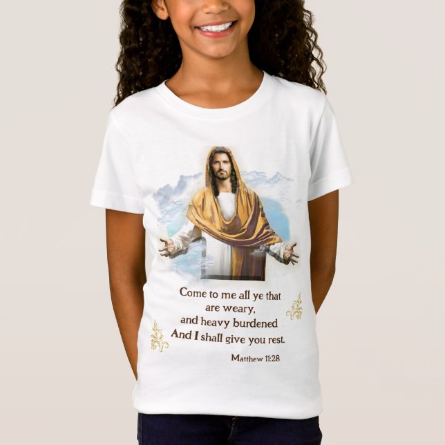 T-Shirt Matthieu 11:28 (Devant)