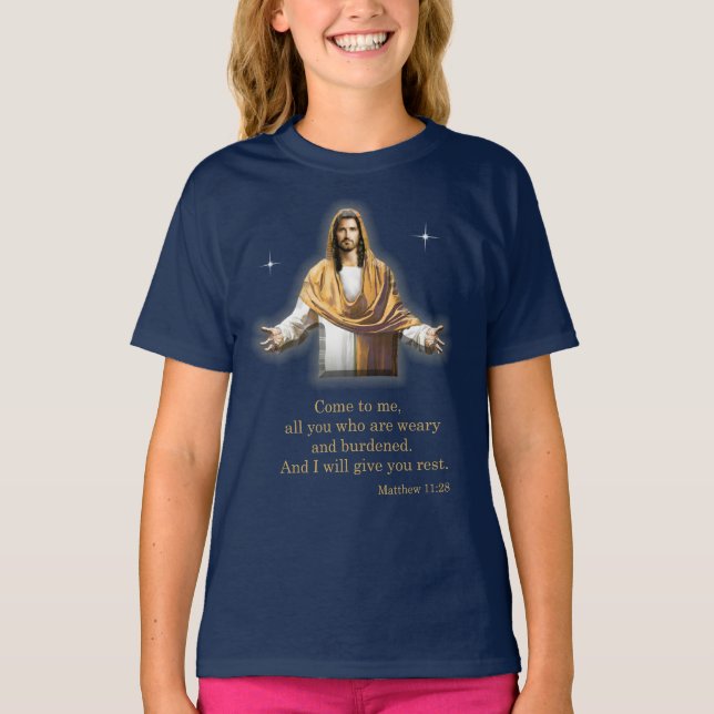 T-shirt Matthieu 11:28 (Devant)